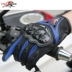 Găng tay xe máy màn hình cảm ứng hiệp sĩ thở tất cả trong một trượt off-road off-road bốn mùa thiết bị đầu máy xe đạp mùa hè phổ quát đồ bảo vệ đầu gối Xe máy Rider thiết bị