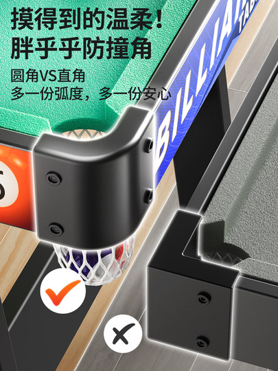 Kinder-Billardtisch, faltbar, groß, für Zuhause, Mini-Billardtisch, Spielzeug, klein, für den Innenbereich, für Erwachsene, Junge