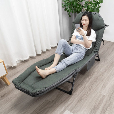 Folding bed sheets People use deckchairs to fold in the lunch break office Portable Nap God
