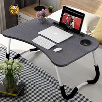 Folding computer desk slot drawers Student Bedroom Dormitory Sloth table minimalist bed Study table Multi-purpose small table
