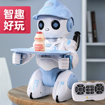 Yingjia intelligent programming early education induction dialogue girl dancing remote control robot 3-6 years old boy toy children