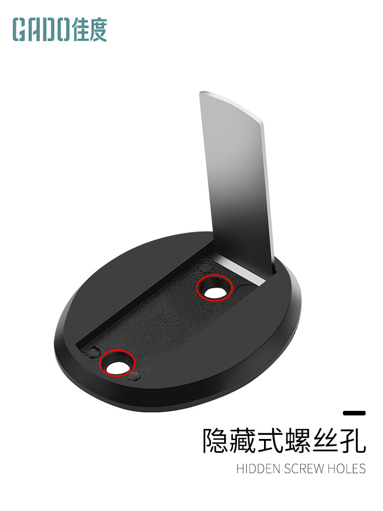 [Clearance Sale]No-Drill Invisible Door Stopper, Magnetic Door Stop for Bathroom, Strong Magnetic Door Holder, Floor-Mounted