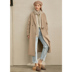 2019 Winter New Loose eo dài Wool Coat AMII Minimalist Pop Vintage Fur Coat nữ 