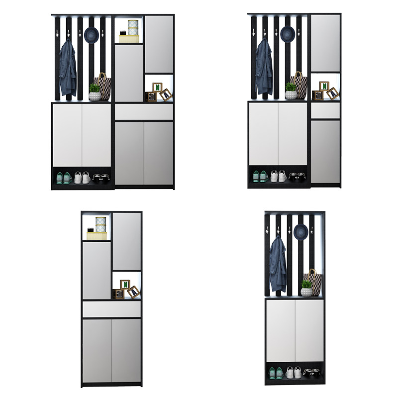 Light luxury minimalist hallway cabinet porch cabinet shoe cabinet display cabinet one door to the top support customization