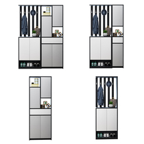 Light luxury simple hall cabinet entrance cabinet shoe cabinet display cabinet door to top support customization