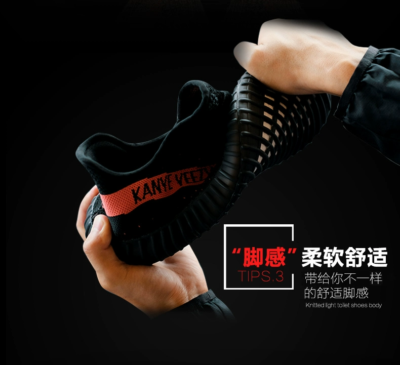 Kanye yeezy grandpa giày dừa 350v2 giày thể thao nam mùa thu và mùa đông đích thực cộng với giày chạy bộ nhung nữ