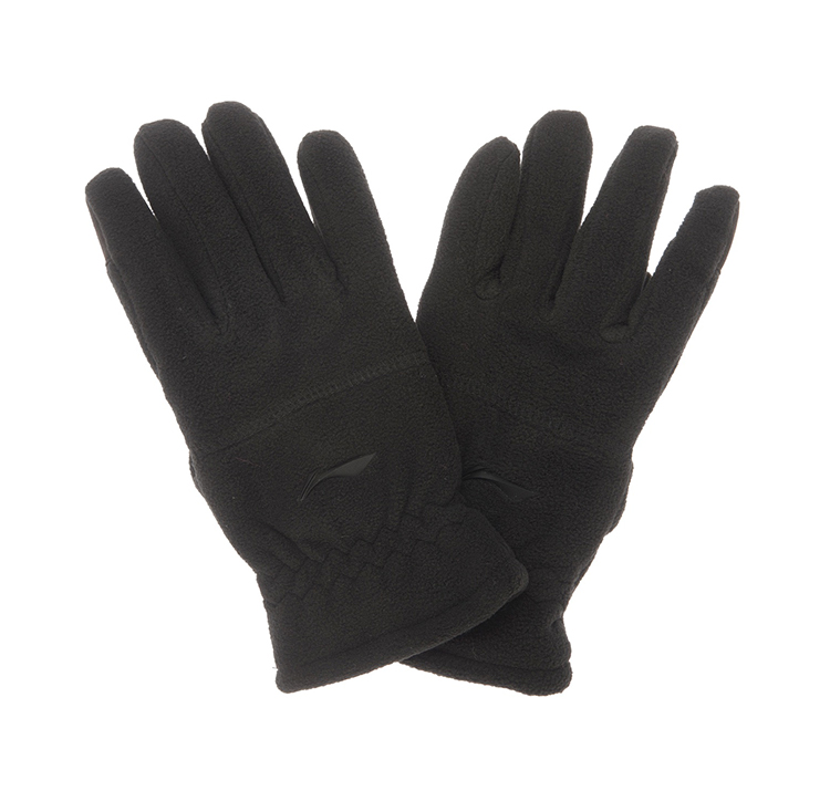 Li Ning găng tay thể thao nam đào tạo đích thực loạt mùa đông ấm windproof đóng dày lên cộng với nhung nam ASGL015 các loại găng tay