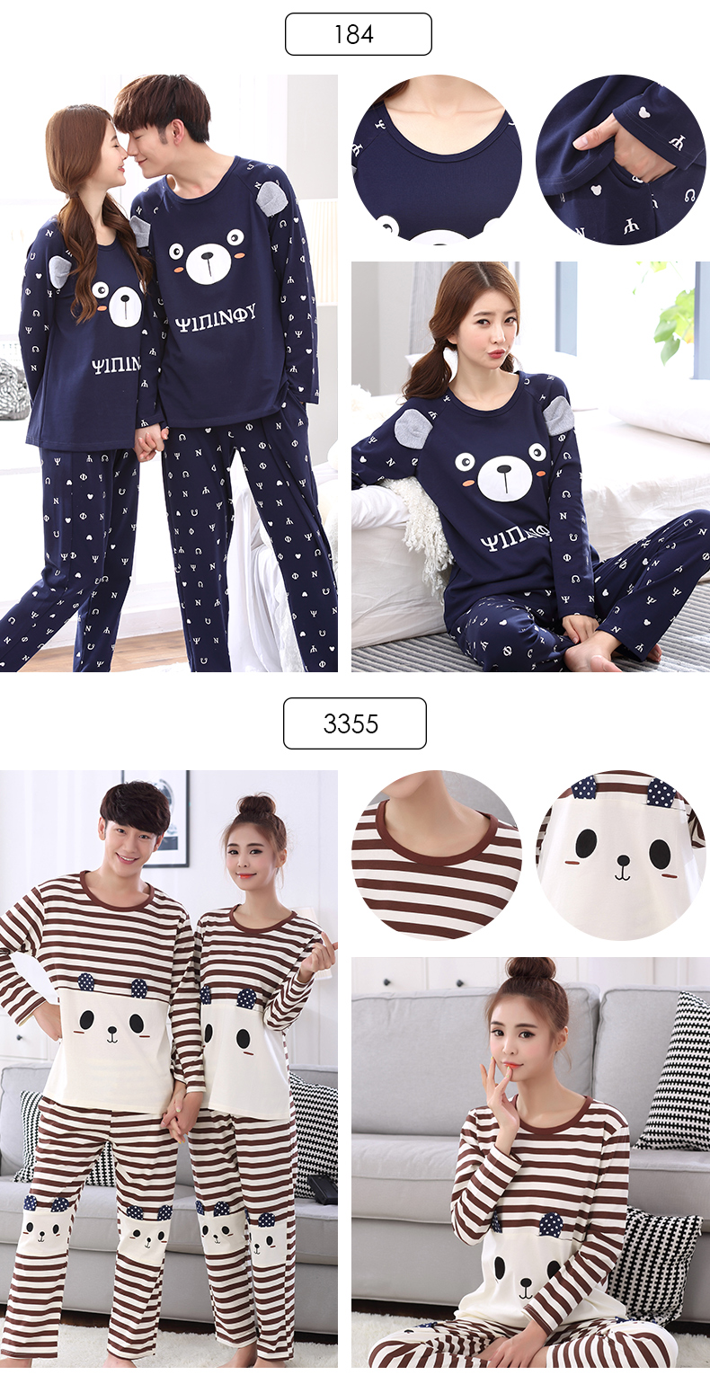 Pyjama mixte en Coton à manches longues - Ref 3006011 Image 23