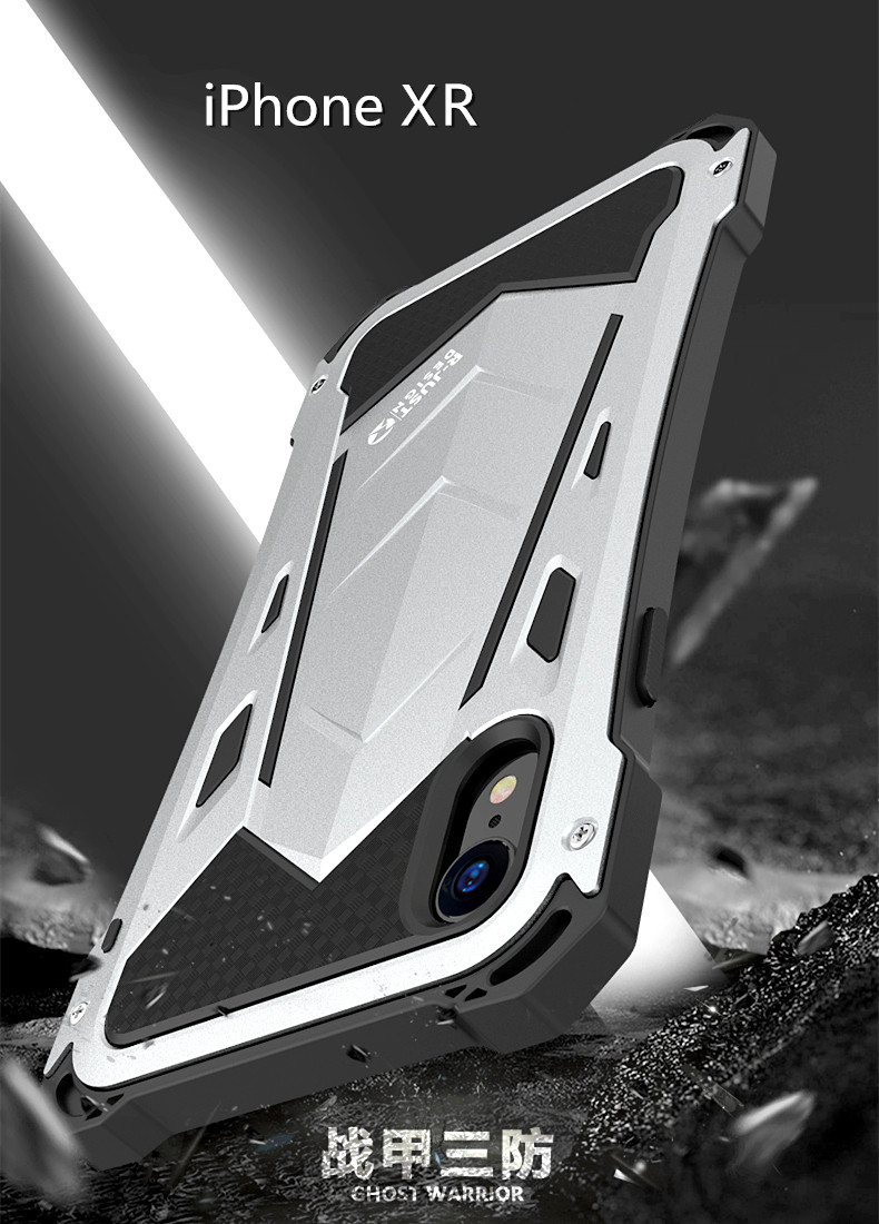 R-Just Armor Ghost Warrior IP54 Waterproof Case Extreme Protection System for Apple iPhone XS Max & iPhone XR