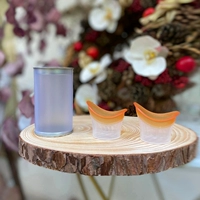 Силиконовая чашка желтая (японский стиль)