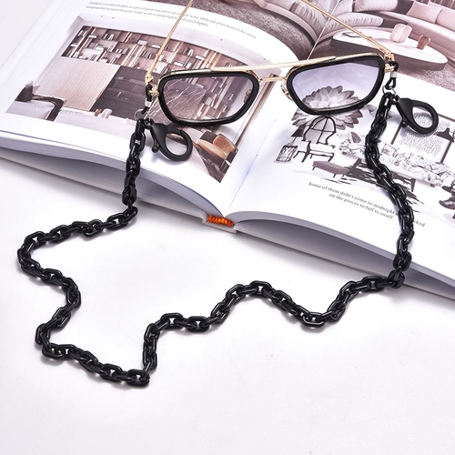 Ретро цепочка, нескользящие солнцезащитные очки на солнечной энергии, цепь, ремешок, простой и элегантный дизайн, популярно в интернете