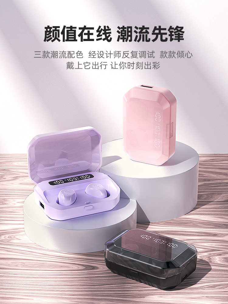 [Recommended by Li Jiazhi] Wireless Bluetooth Earphones for Women, 2025 New Model, Mini Sports Running Headphones