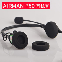 TELEX AIRMAN 750 headsets HEADSET Leather pilot sponge cover ear cover