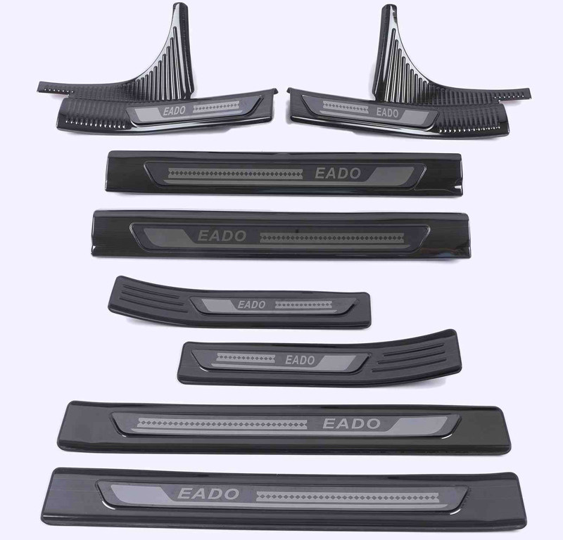 Long An Emotion PLUS XT DT Stainless Steel Black Titanium Car Threshold bar Rear Guard Board Retrofit Special