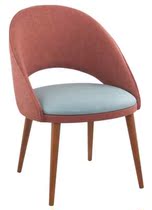 Nordic Solid Wood Dining Chair Home Restaurant Creative Chair Light Lavish Minimalist Modern Chair Designer Sales Office Negotiation Chair