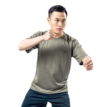 Physical training suit suit summer short sleeve physical fitness quick-drying T-shirt for men and women new physical clothing 07-669518d