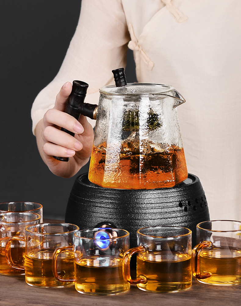 It still fang glass the boiled tea, the electric TaoLu household heat resistant high temperature steaming and boiling tea stove to boil tea kettle