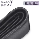 Playboy, кожаный короткий бумажник для отдыха, универсальный кошелек, воловья кожа, из натуральной кожи