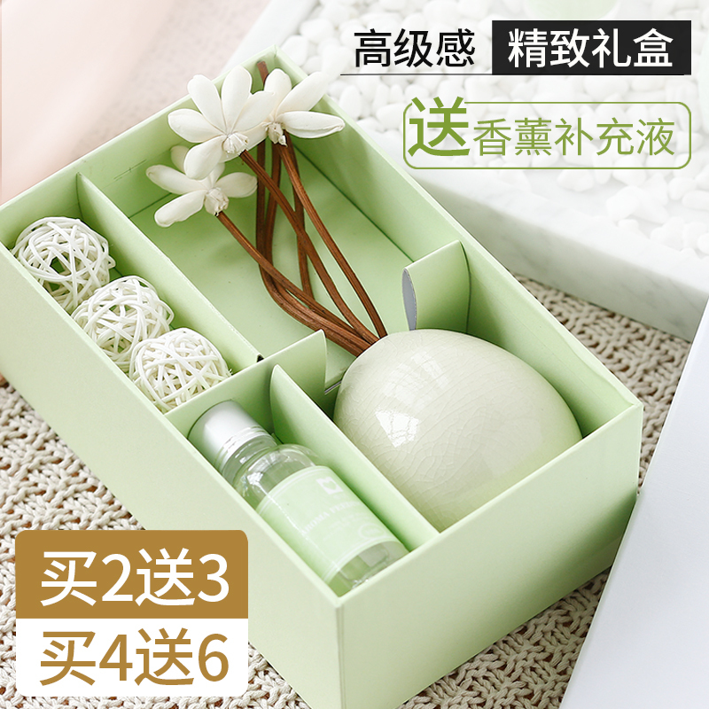 Aromatherapy Gift Box, High-End, Long-Lasting Fragrance for Home Use, Indoor Fragrance Diffuser, Souvenir, Shangri-La White Tea Hotel Fragrance Essential Oil Aromatherapy Gift Box, High-End, Long-Lasting Fragrance for Home Use, Indoor Fragrance Diffuser, Souvenir, Shangri-La White Tea Hotel Fragrance Essential Oil