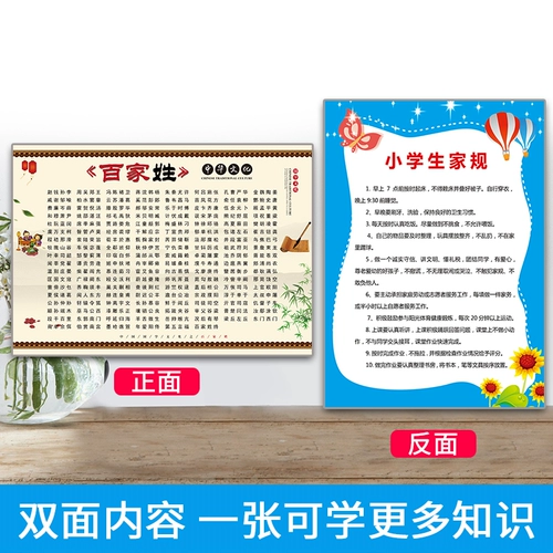 Детский флип-чарт, наклейки на стену для детского сада для школьников, постер, китаеведение