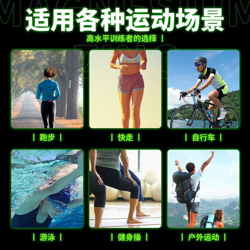 Zinc and Magnesium Tablets for Men, Testosterone Boosting Multi-Vitamin Fitness Supplement, Official Flagship Store Genuine Multi-Element Zinc and Selenium Tablets