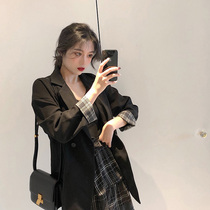 Sandro Moscoloni womens 2020 new Korean suit skirt thin professional temperament small suit suit