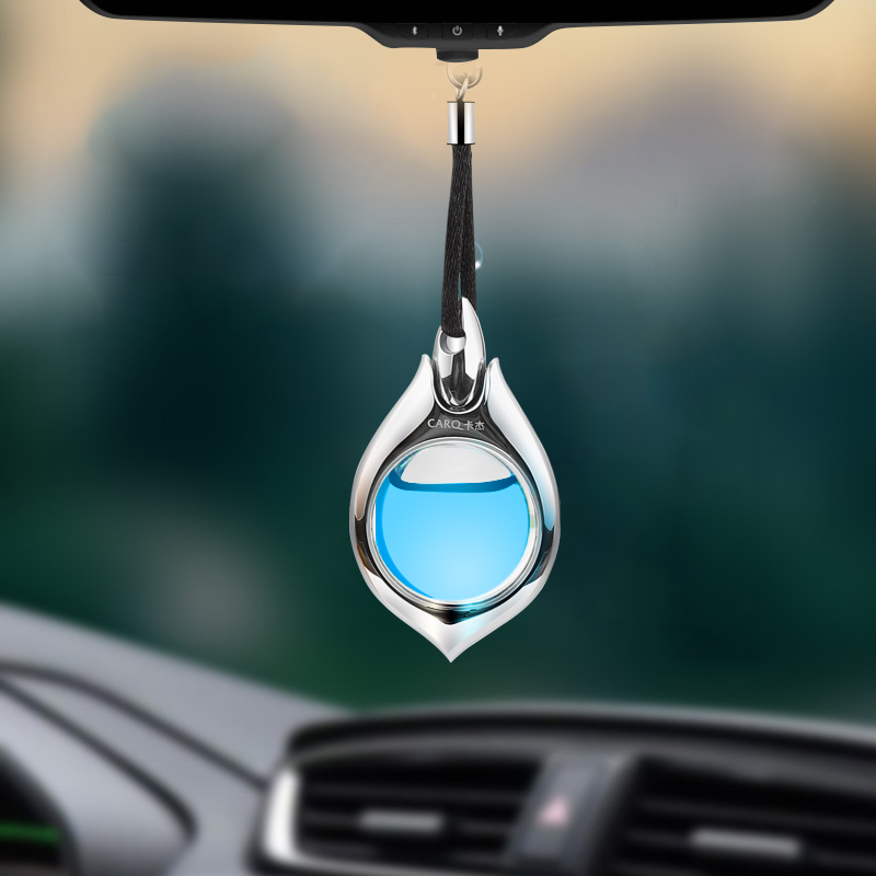 Car Perfume Pendant Car Interior Fragrant suspended Lasting Light Fragrance essential Oil Pendant Decorations Split empty bottles