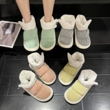 Утепленные демисезонные сапоги на платформе