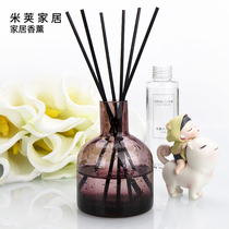 Rice pod fire-free aromatherapy essential oil set Bathroom rattan deodorant incense Indoor room perfume purifies the air