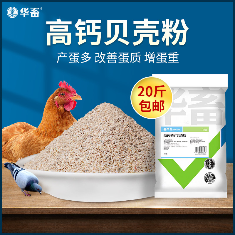 Chinese Animal shell powder feed chicken, duck, goose, quail, pigeon, high calcium feed additive, veterinary Parrot Bird, calcium