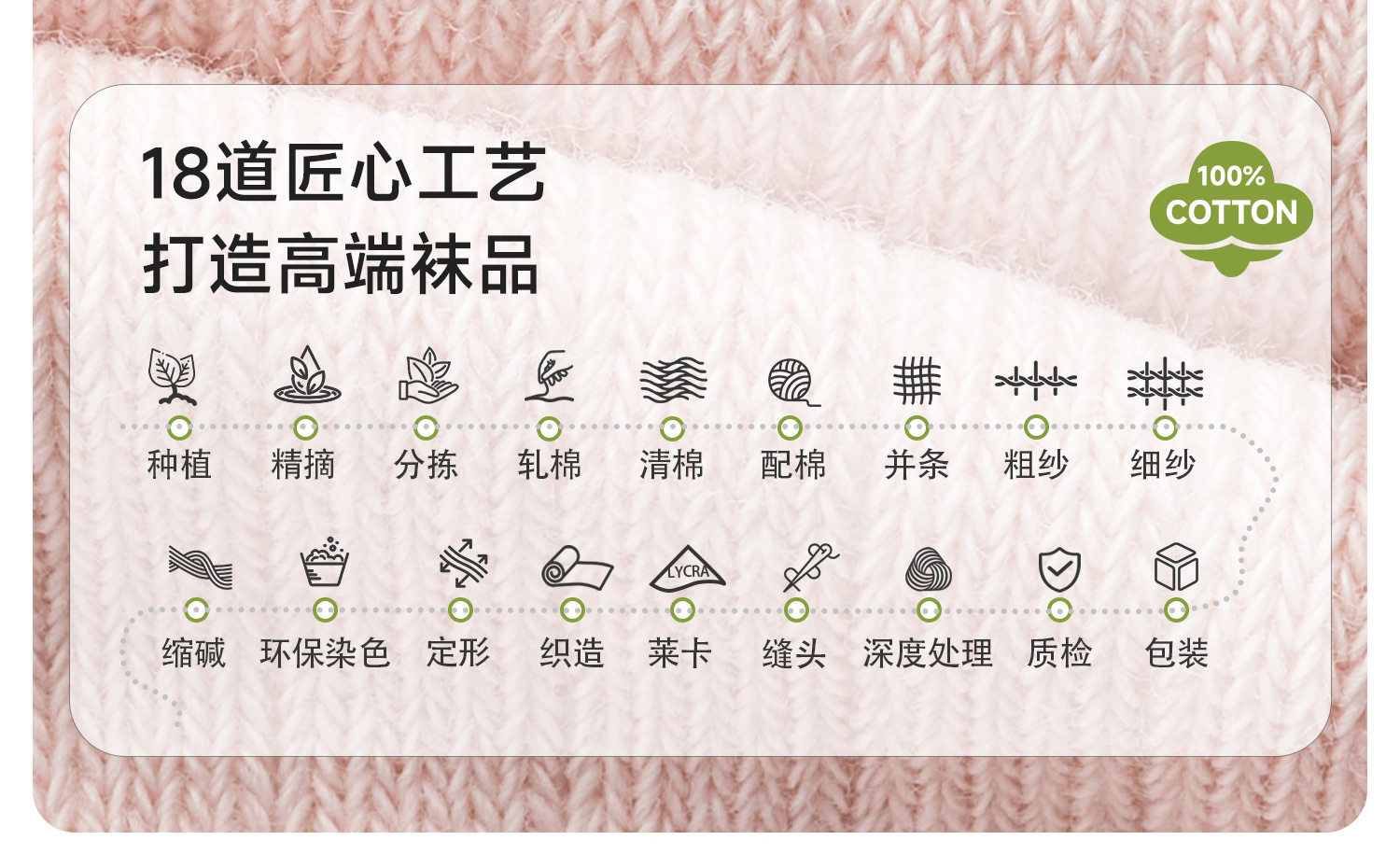 婴儿长筒袜子春秋季纯棉新生幼儿冬男女宝宝0到3小月龄过膝不勒腿 — 8