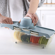 Household potato shredder artifact Kitchen multi-function vegetable cutting radish wipe silk Potato chips Slice silk grater