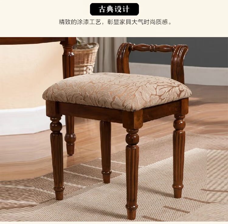 Đồ nội thất mới của Mỹ Bàn gỗ rắn bàn máy tính để bàn hộ gia đình tối giản bàn bàn trẻ em bàn ghế - Bộ đồ nội thất kệ tivi gỗ