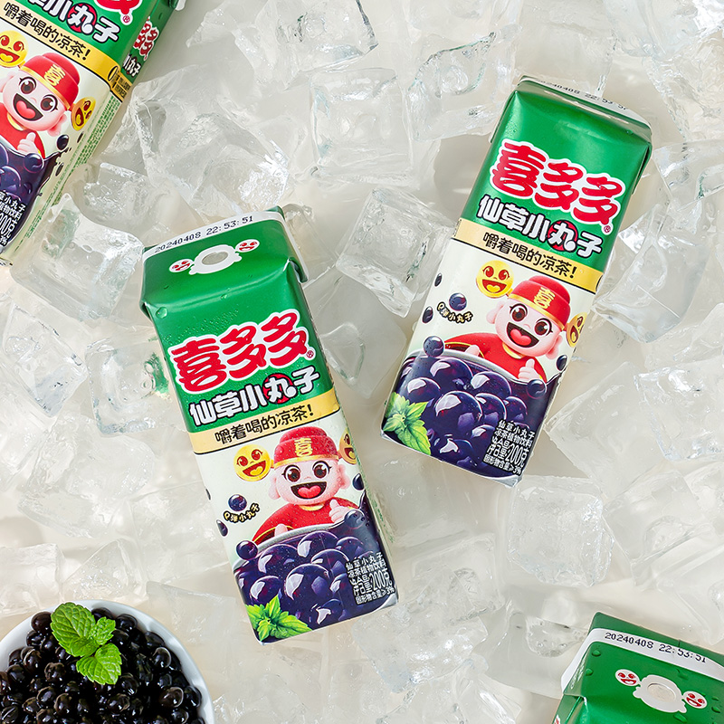 喜多多 仙草小丸子凉茶 200g*6盒 天猫优惠券折后¥17.9包邮(¥21.9-4)淘金币可抵扣1.27元 喜多多 仙草小丸子凉茶 200g*6盒 天猫优惠券折后¥17.9包邮(¥21.9-4)淘金币可抵扣1.27元