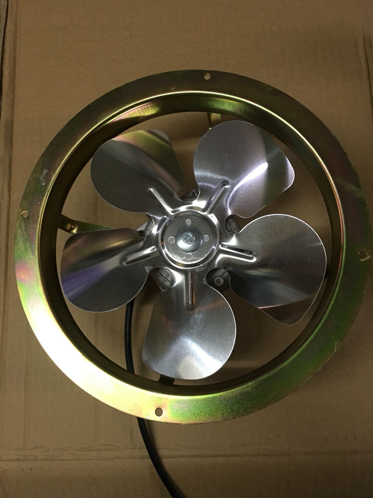 YXF-48S-4 freezer cover pole asynchronous motor 40W with flange electric freezer display cabinet press cooling fan