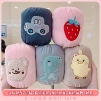 [5 Double Instant] Темно -серый автомобиль+клубника+розовый застенчивый медведь+серый динозавр+коричневая желтая утка