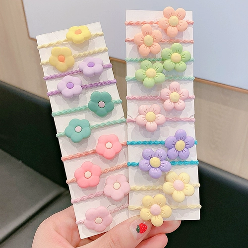 Детская безвредная резинка с бантиком, эластичная заколка для волос, не повреждает волосы