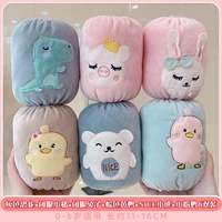 [6 пары] Серые динозавры+закрытые свиньи+кролики с закрытыми и коричневыми желтыми желтыми утками+приятная медведь+маленькая розовая утка