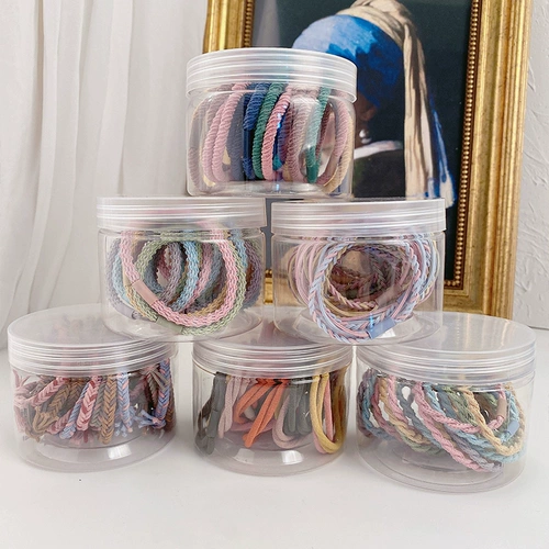 Брендовая резинка для волос, эластичная безвредная заколка для волос, аксессуар для волос, популярно в интернете, не повреждает волосы, простой и элегантный дизайн