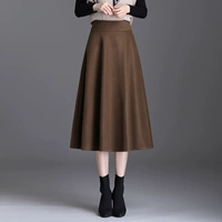 Кофе -коричневая шерсть 75 см