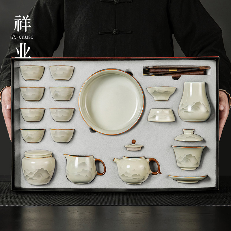 汝窯汝磁器茶寵茶玩功夫茶茶道陶磁器茶台置物鯉茶可愛的鲤 Amazon.com | 汝窑茶壶高档泡红茶壶家用可养开片单壶陶瓷功夫茶