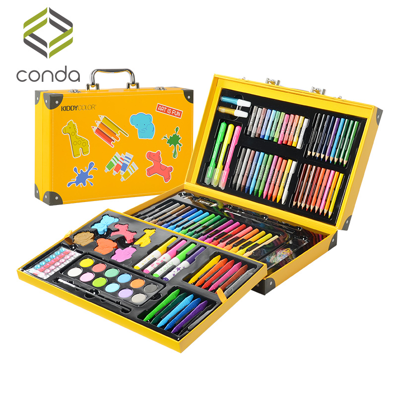 Children's Drawing Tools Set Paintbrush Gift Box Watercolor Pen Primary School Students Art Painting School Supplies Birthday Gift