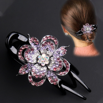 Clip headdress hair clip ladies Korean back of the head dish hair large hair grab clip Hair card adult three-tooth duckbill clip