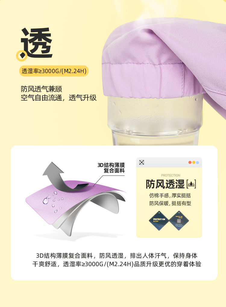 暇步士 男女童 工装风衣外套 三防面料 图6