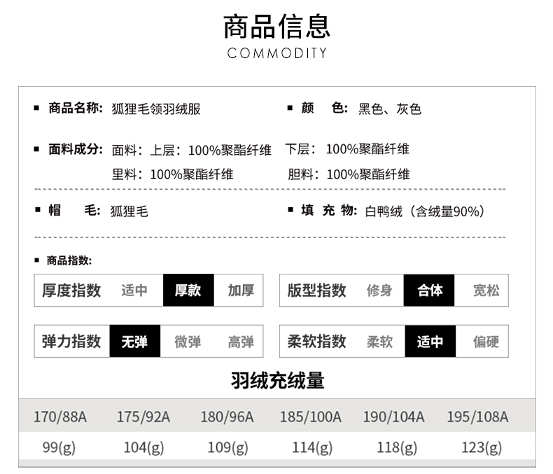 雅鹿 男士加厚狐狸毛领羽绒服 多款可选 图8