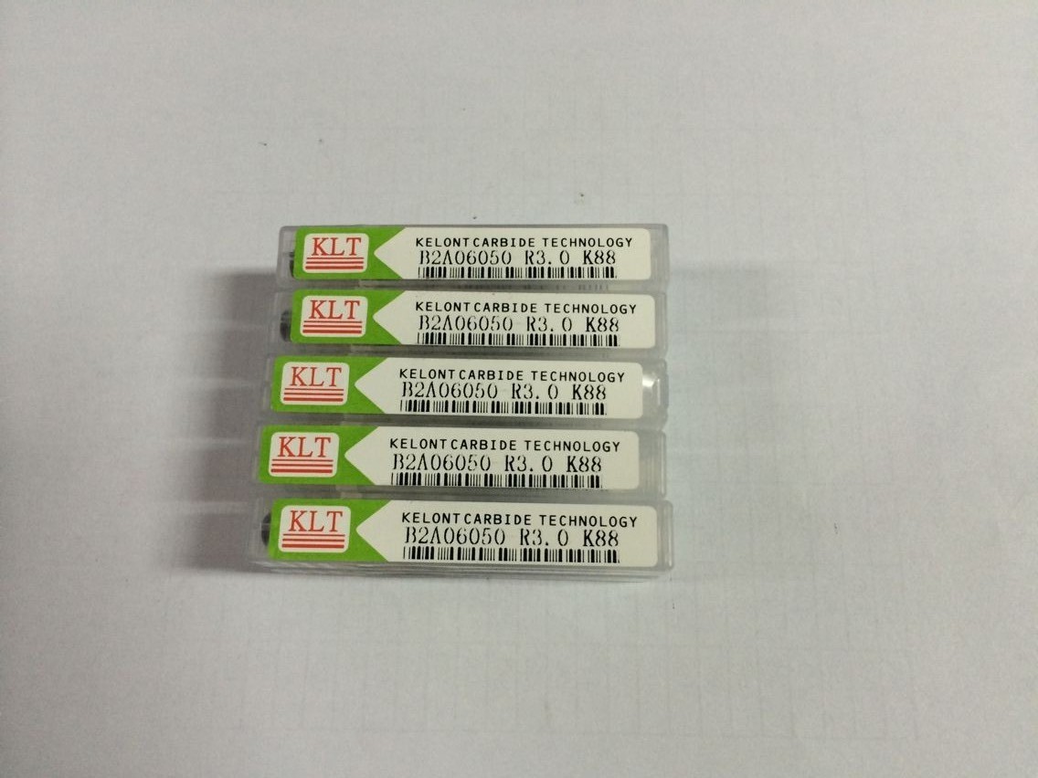 Taiwan KLT Krent tungsten steel ball head coated milling cutter K88 68 hardness B2A06050 R3