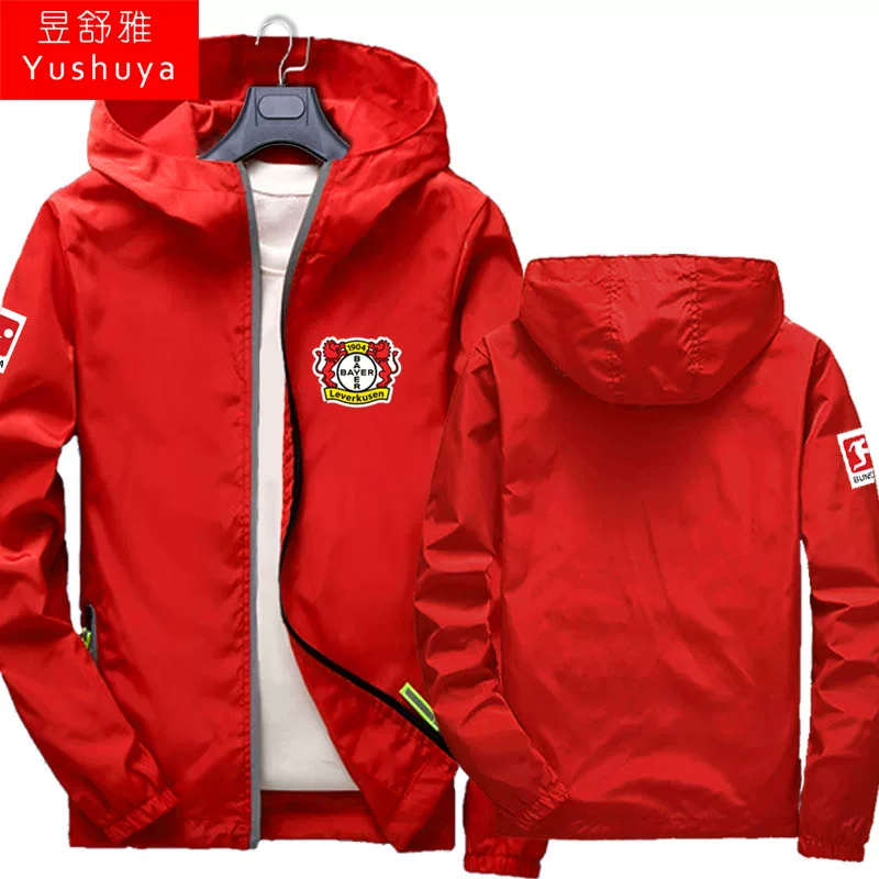 Футбол cardigan для мужчин и женщин, куртка с капюшоном, футбольная униформа