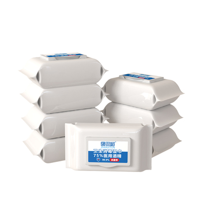 智慧豚消毒湿巾75酒精学生用抽取式