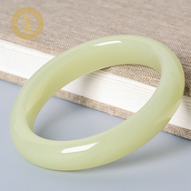 Silicon Baobao Xinjiang and Tian Yuhuang Princess Yuhuang Princess bracelet woman with natural jade jade jade article wide strips of jade bracelets