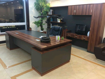 Shanghai Hongtu office furniture simple modern board boss table and chair combination executive desk supervisor manager president desk